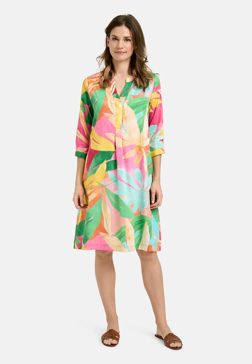 Smith & Soul Kleid, colorful print, knielang, Baumwolle