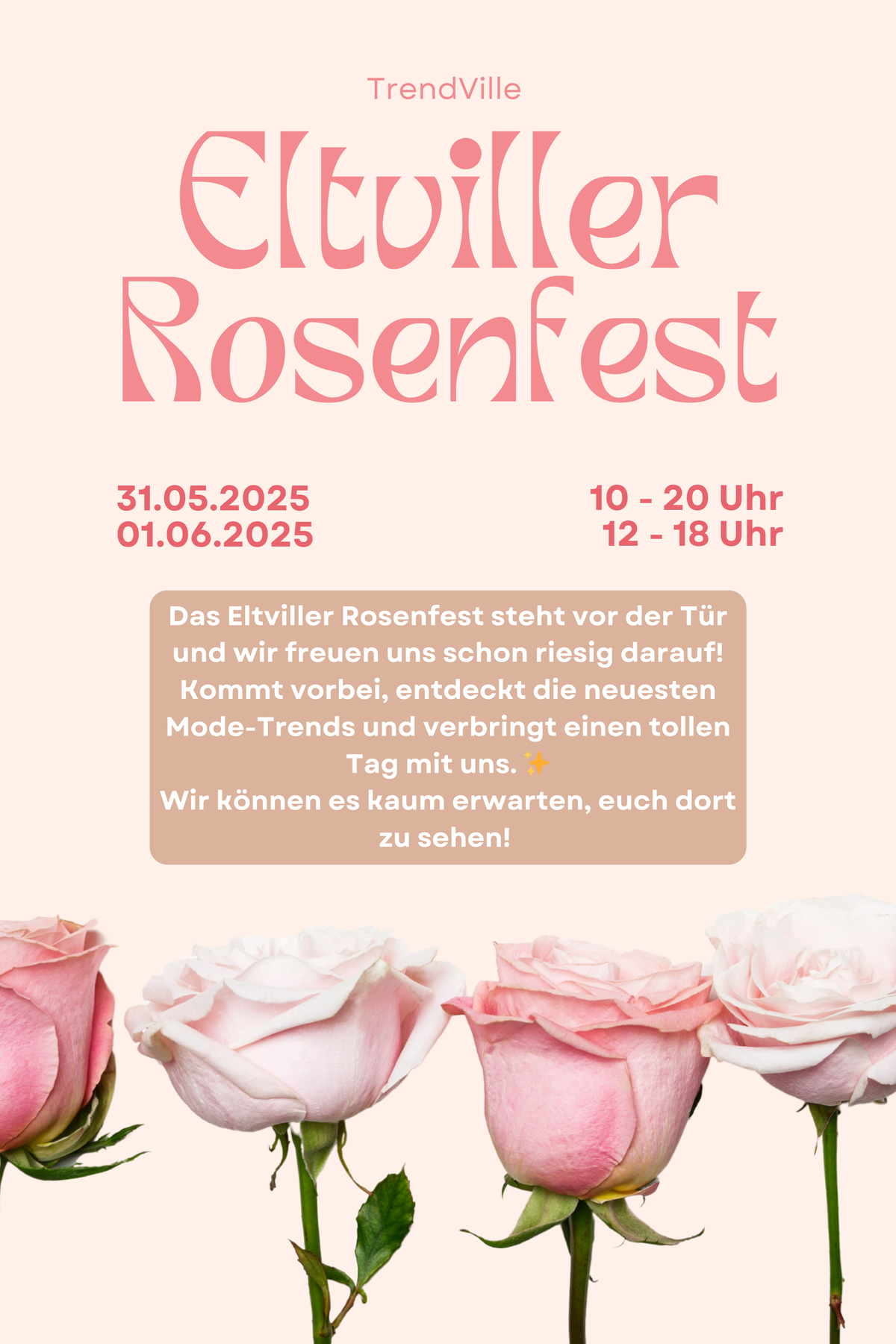 Eltviller Rosenfest 2025