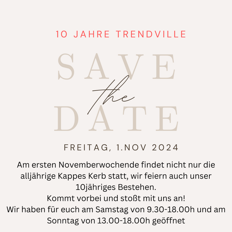 wir feiern 10 Jahre Trendville!