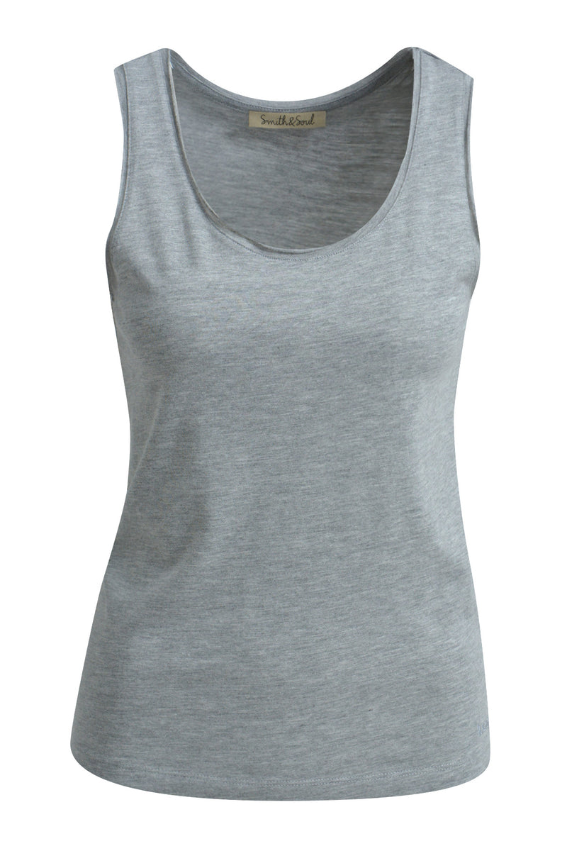 Top grey melange