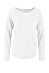 Smith & Soul, Basic Longsleeve, Langarmshirt, offwhite, Baumwolle