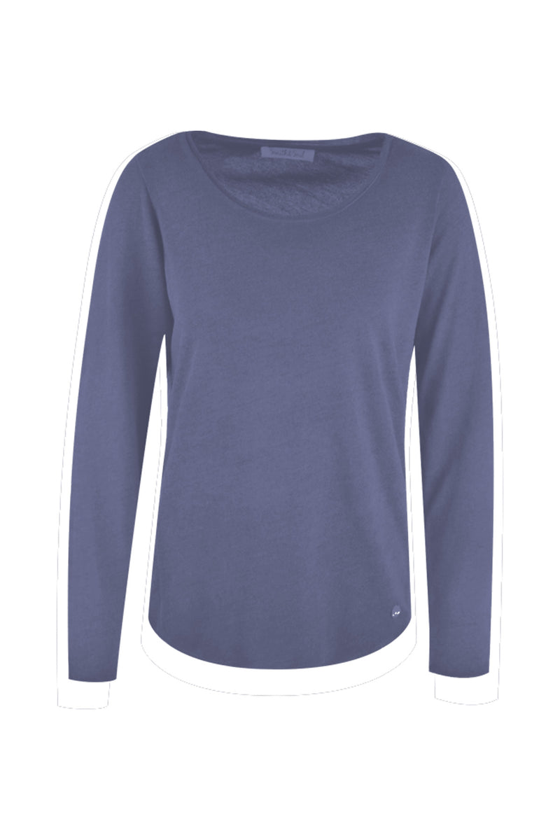 Smith & Soul Longsleeve marine, dunkelblau, Rundhalsausschnitt, Langarmshirt