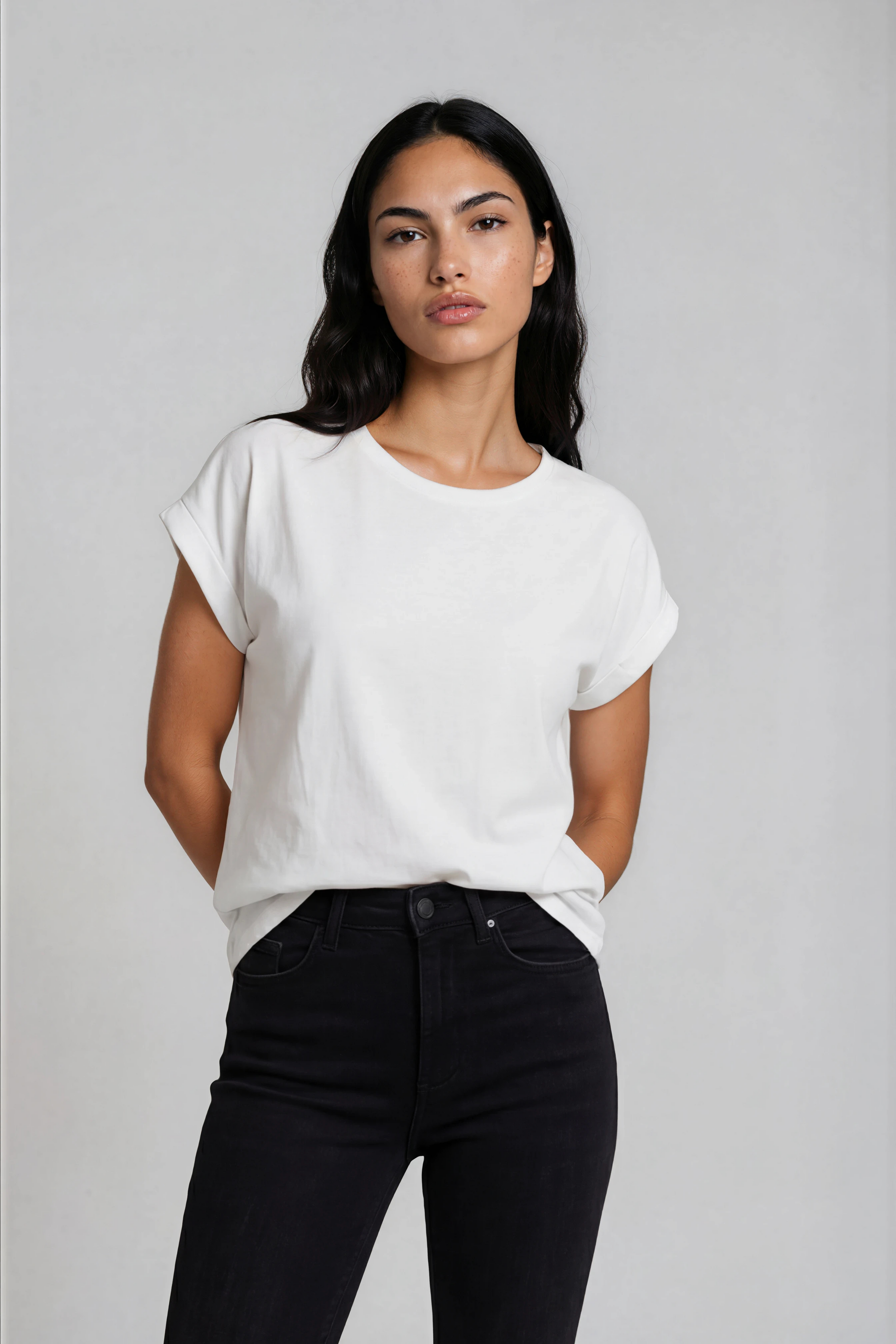 Smith & Soul T-Shirt oversized weiß