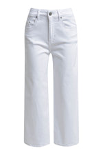 Smith & Soul Jeans, weiß, Denim Anna Culotte, kurz, ausgestellt