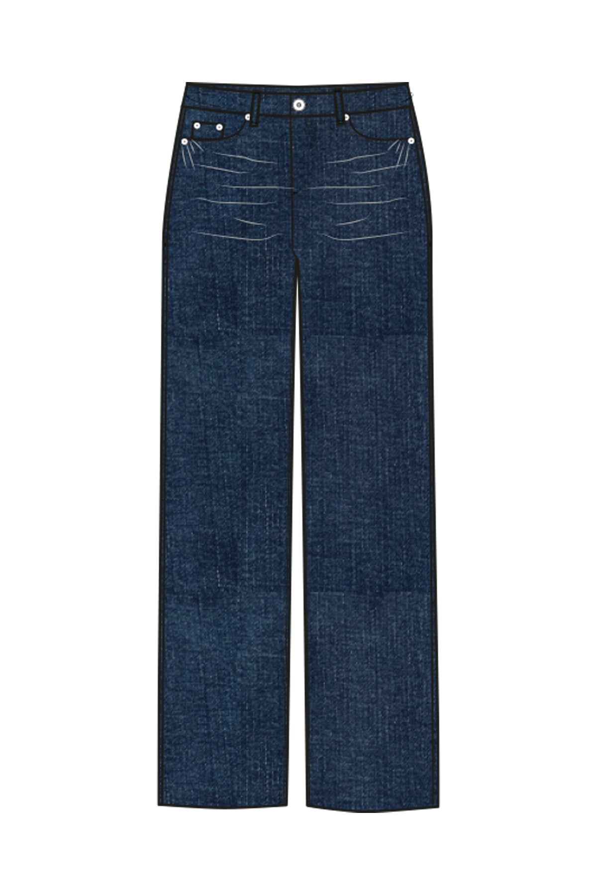 Smith & Soul Jeans Denim Sina Wide Leg dark denim