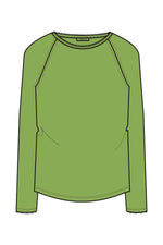 Smith & Soul Longsleeve, kiwi, grün, Basic-Shirt