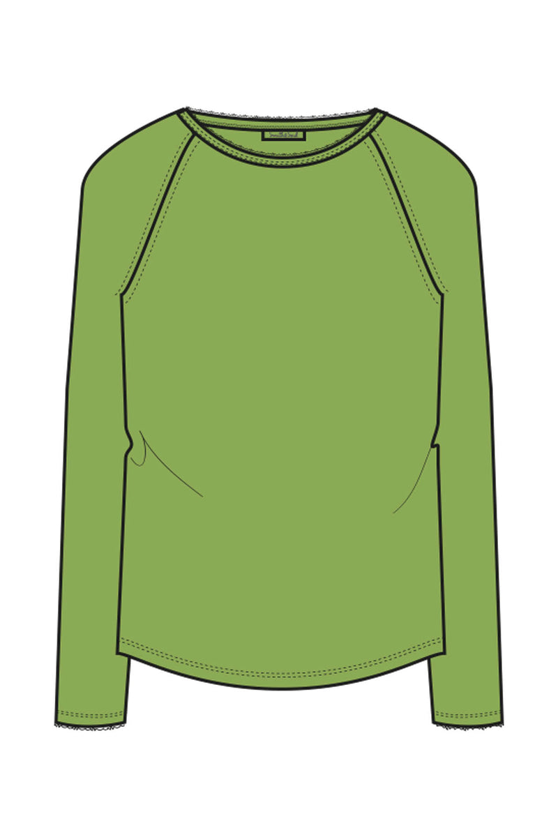 Smith & Soul Longsleeve, kiwi, grün, Basic-Shirt