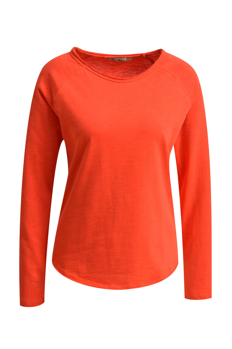 Smith & Soul Basic Longsleeve fire red