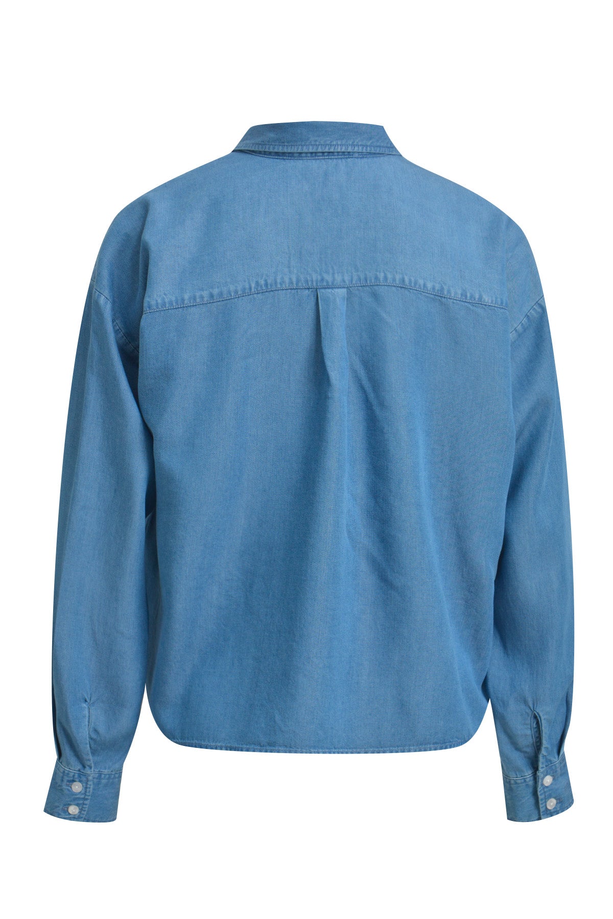 Smith & Soul Boxy Hemdbluse denim