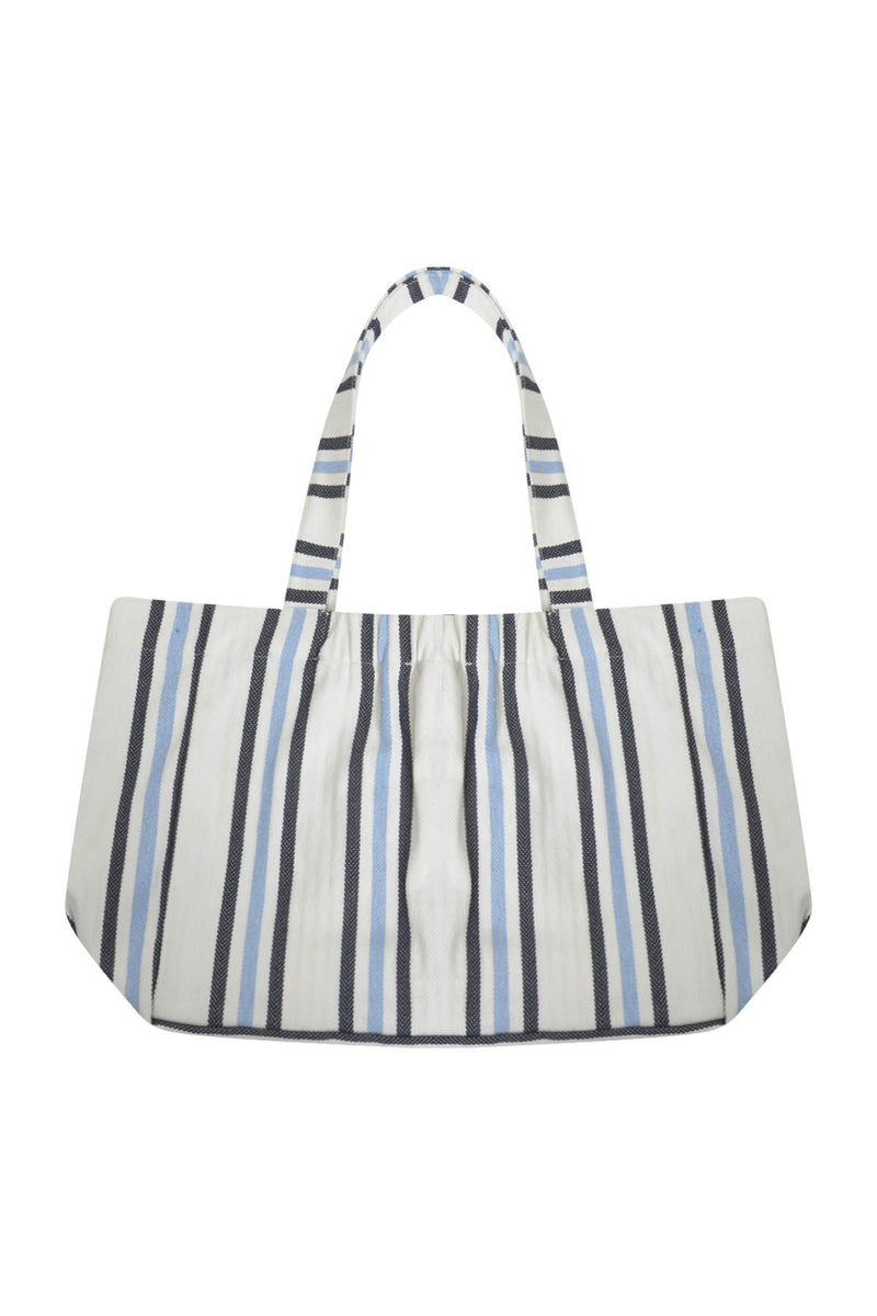 Smith & Soul Shopper/Tasche gestreift sky print, Beuteltasche, Strandtasche