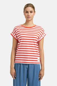 Smith & Soul T-Shirt oversized gestreift sugar