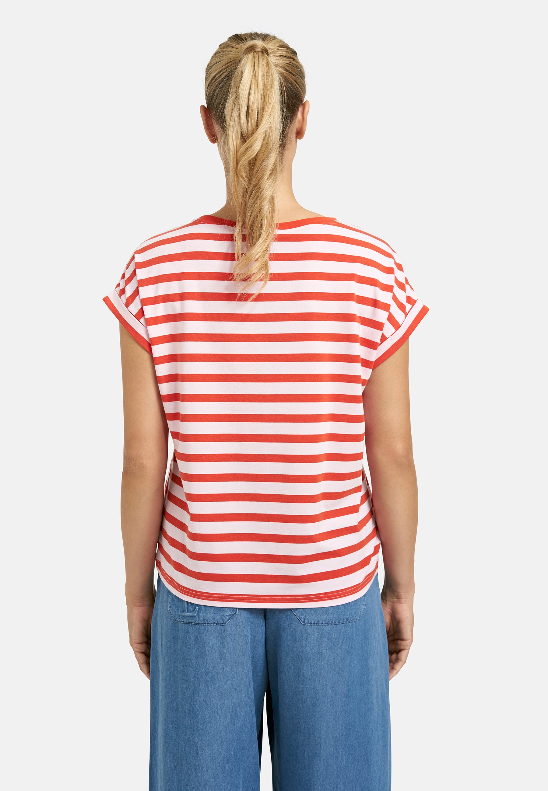Smith & Soul T-Shirt oversized gestreift sugar