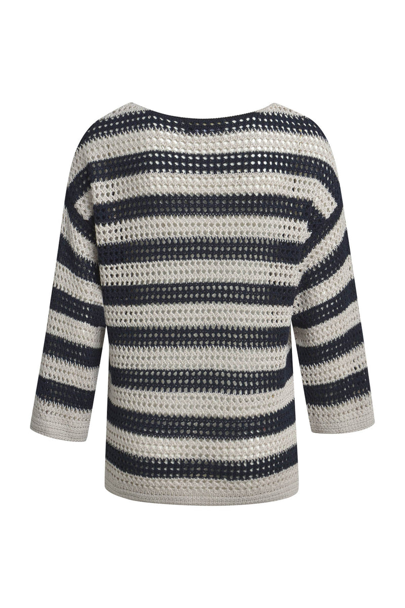 Smith & Soul Striped Pullover marine print
