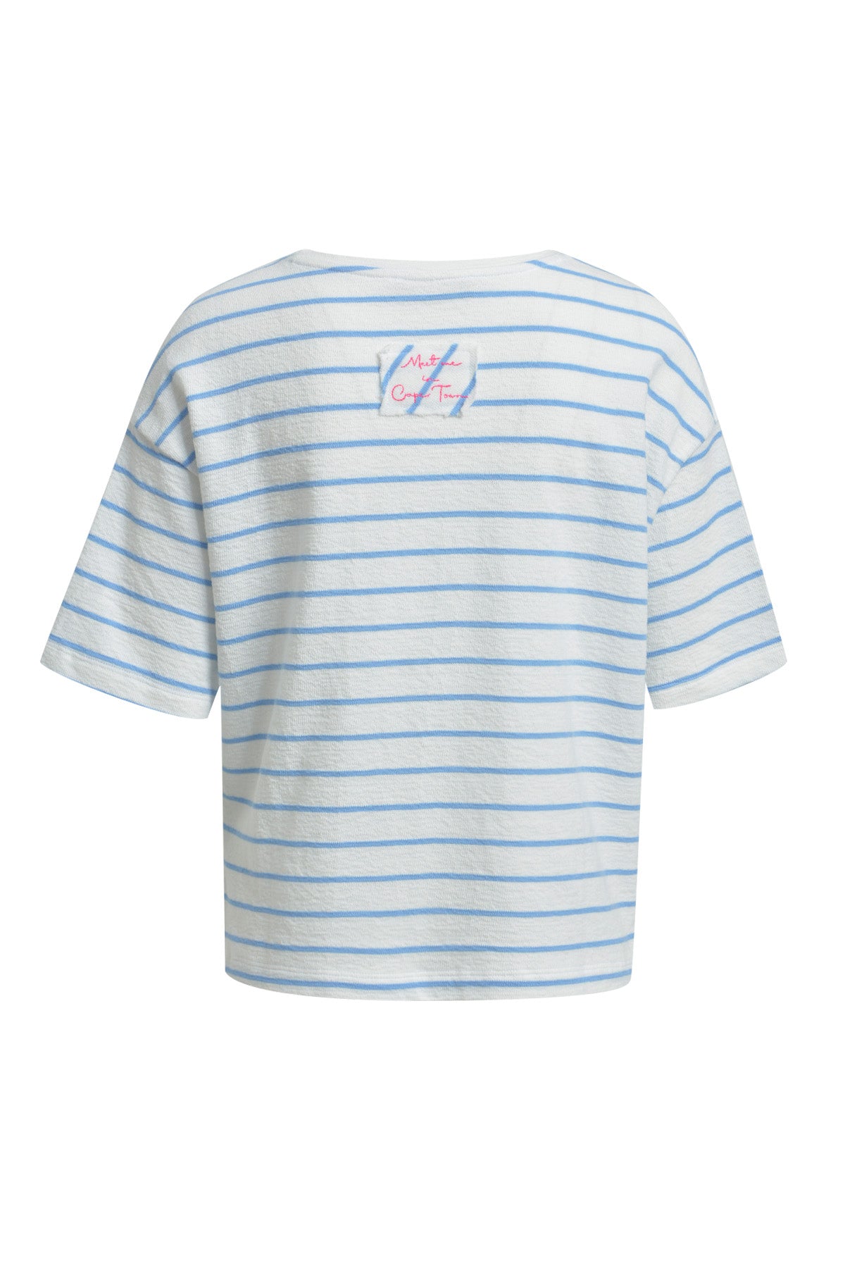 Smith & Soul Boxy T-Shirt gestreift true blue