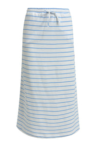 Smith & Soul Sommerrock gestreift true blue, hellblau - weiß, Rock, Baumwolle