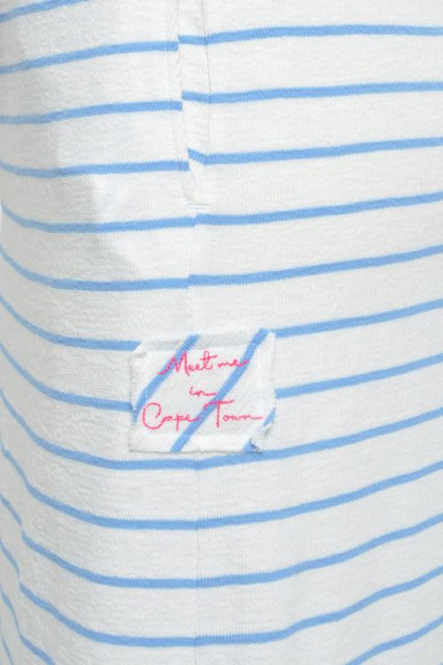 Smith & Soul Sommerrock gestreift true blue