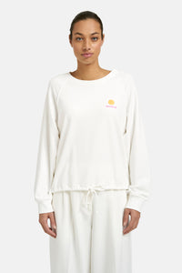 Smith & Soul Sweatshirt mit Print offwhite