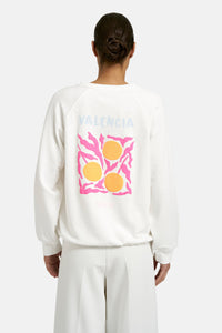 Smith & Soul Sweatshirt mit Print offwhite