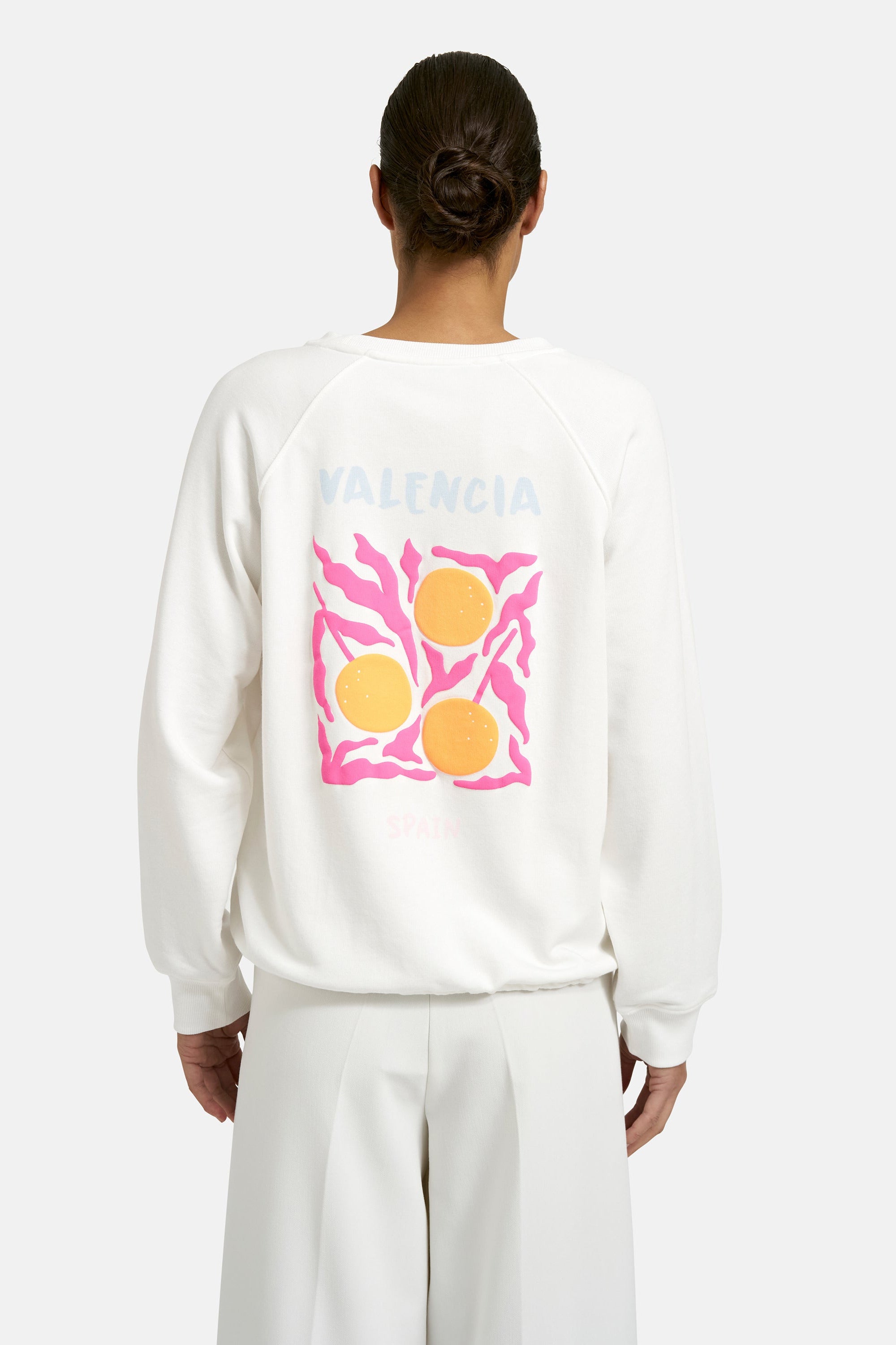 Smith & Soul Sweatshirt mit Print offwhite