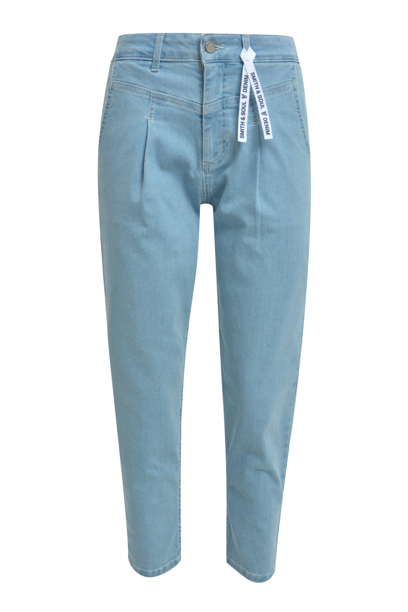 Smith & Soul Jeans light denim, helle Waschung, slim fit