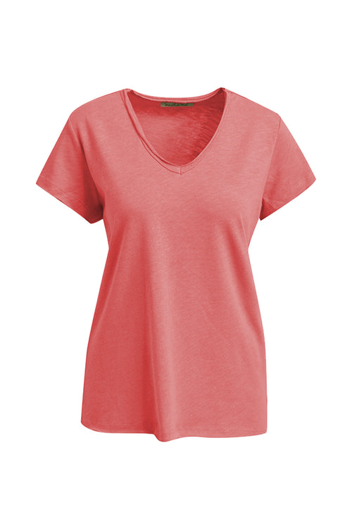 Smith & Soul T-Shirt, 1/2 Shirt, Baumwolle, flamingo