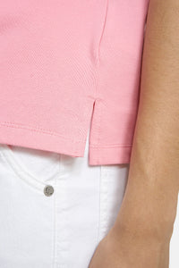Smith & Soul Oversize Poloshirt bubblegum