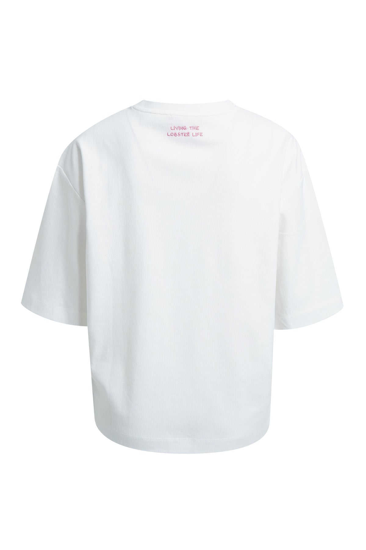 Smith & Soul Boxy T-Shirt bestickt offwhite