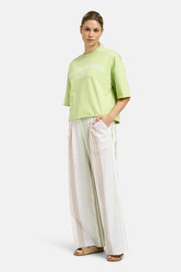 Smith & Soul Boxy College Sweatshirt spring green