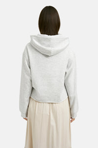 Smith & Soul Boxy Hoodie creamy grey melange
