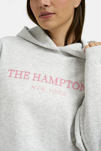 Smith & Soul Boxy Hoodie creamy grey melange