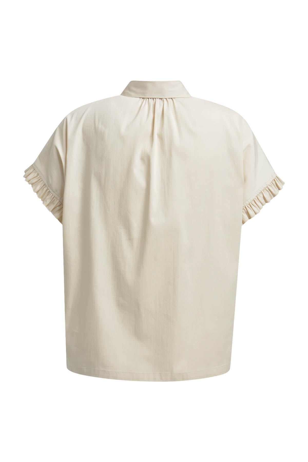 Smith & Soul Kurzarmbluse beige