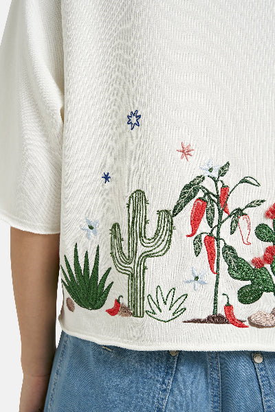 Smith & Soul Boxy Sweatshirt offwhite