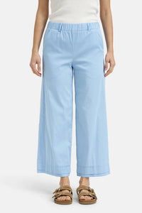 Smith & Soul Culotte Hose true blue, blau, hellblau, Gummibund, gerades Bein