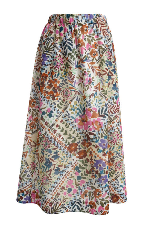 Smith & Soul Rock beige print, bunt, gemustert, Baumwolle, elastischer Bund