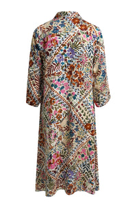 Smith & Soul Hemdblusenkleid beige print
