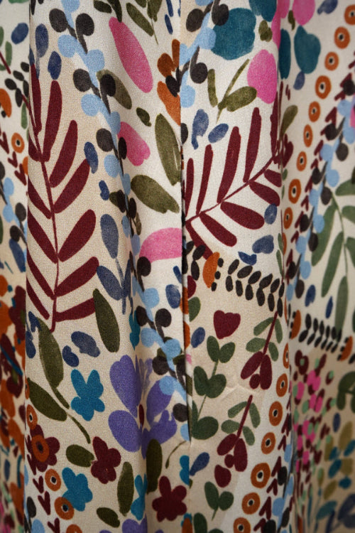 Smith & Soul Hemdblusenkleid beige print
