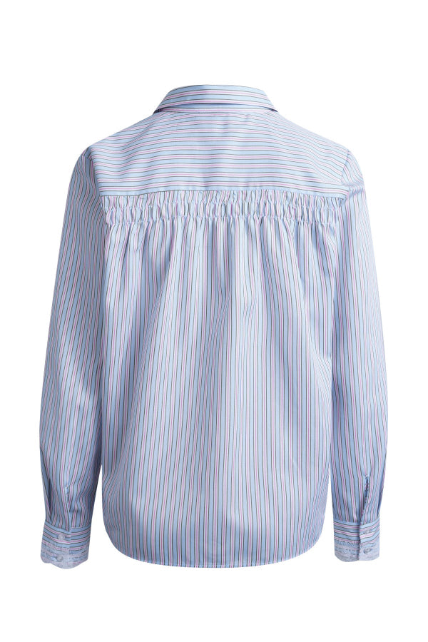 Smith & Soul Bluse gestreift sky print