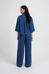 Smith & Soul Polobluse denim