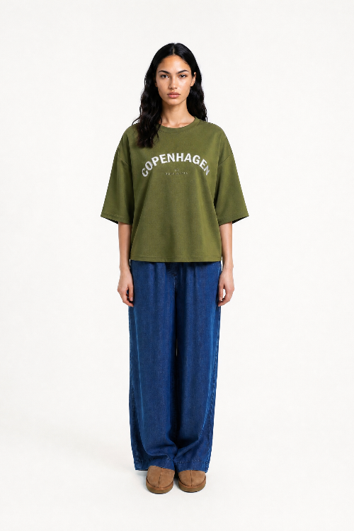 Smith & Soul Boxy Sweatshirt olive