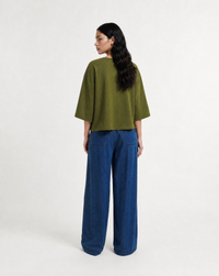Smith & Soul Boxy Sweatshirt olive