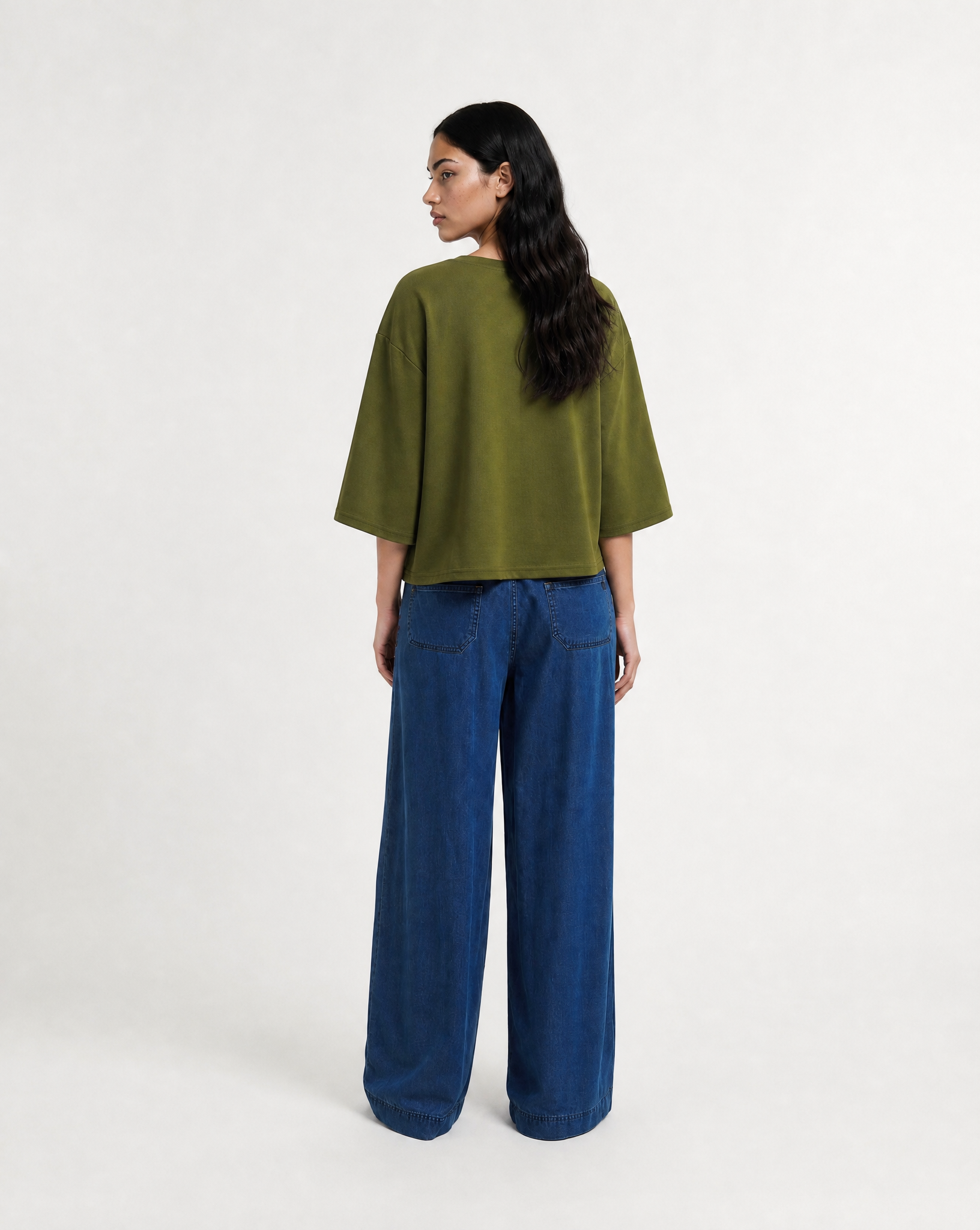 Smith & Soul Boxy Sweatshirt olive