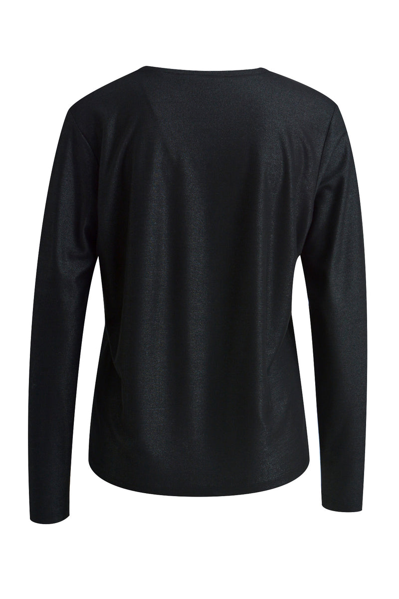 Smith & Soul Longsleeve glitzernd schwarz