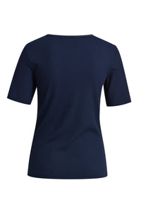 Smith & Soul, Shirt, 1/2 Shirt, blau, Viskose