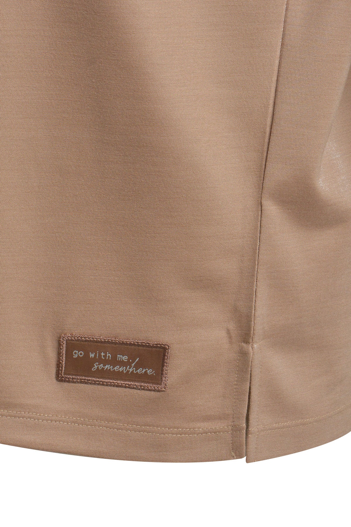Smith & Soul T-Shirt caramel glänzend