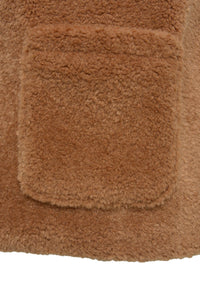 Smith & Soul Teddy-Weste caramel