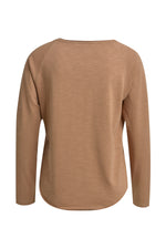 Smith & Soul, Langarmshirt, unifarben, Baumwolle, Rundhalsausschnitt