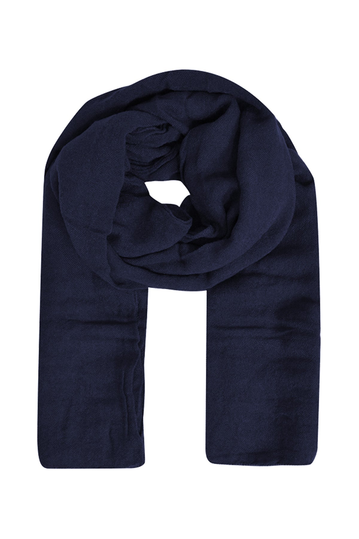 Smith & Soul, Schal, marine, blau, dunkelblau, Viskose. Wolle