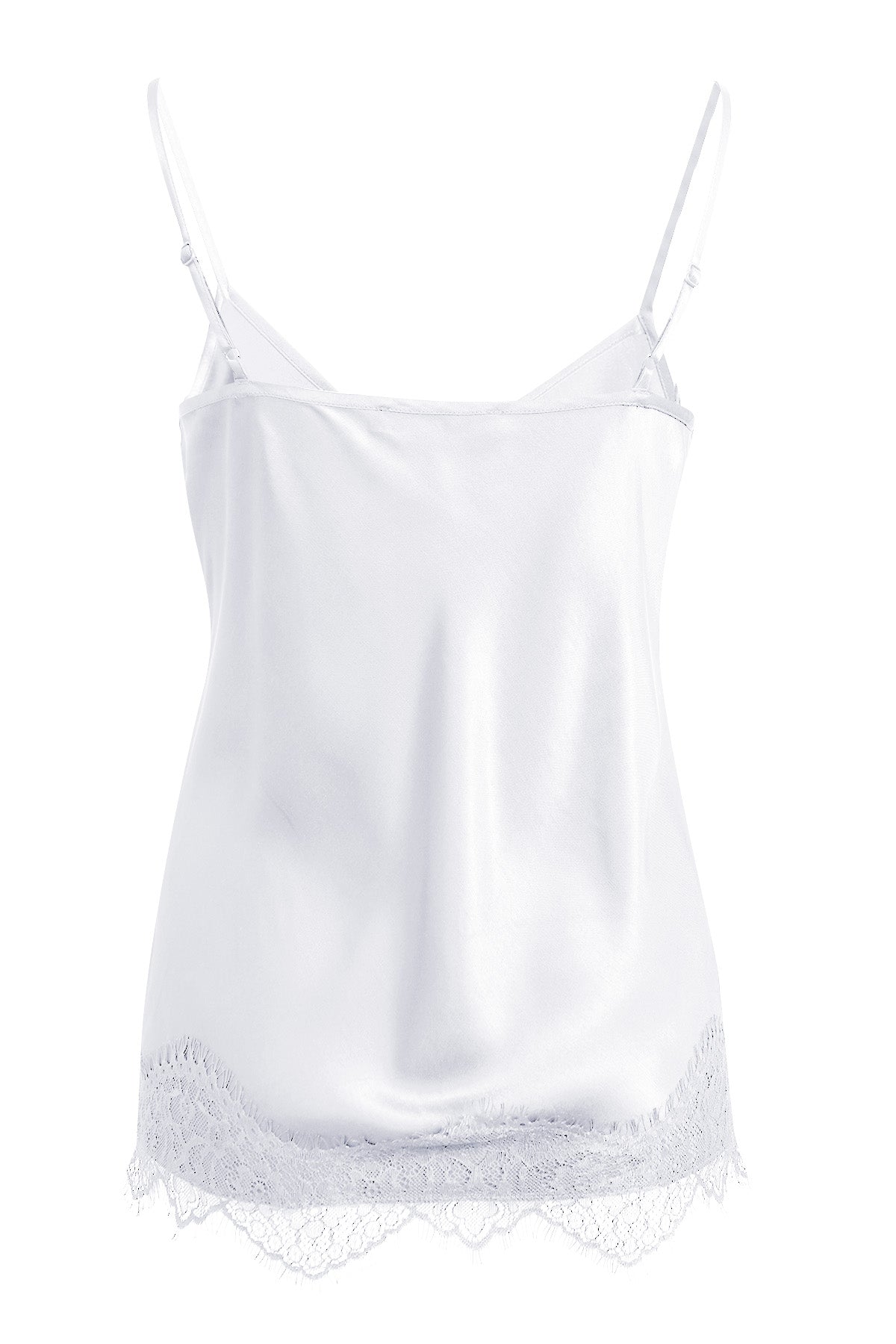 Smith & Soul Spitzentop offwhite