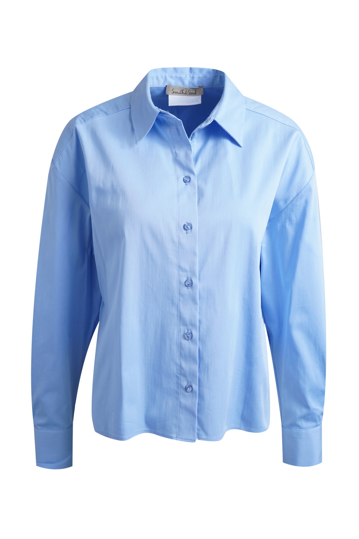 Smith & Soul Hemdbluse light blue