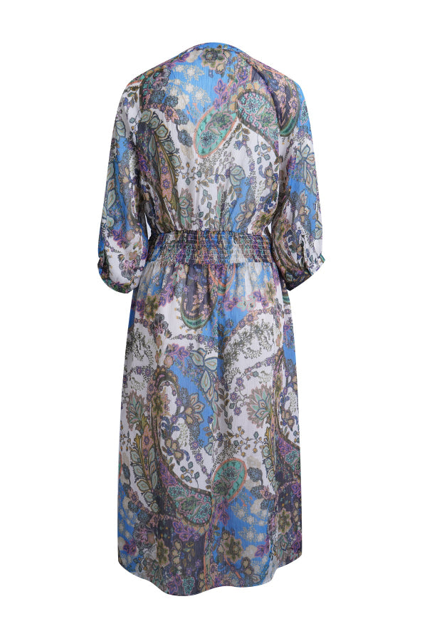 Smith & Soul Kleid saphire print